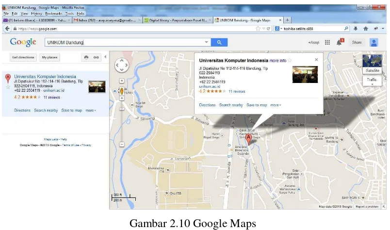 Gambar 2.10 Google Maps 