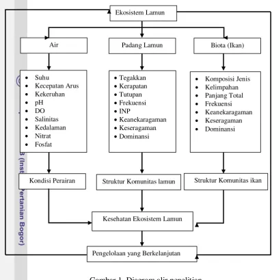Gambar 1  Diagram alir penelitian. 