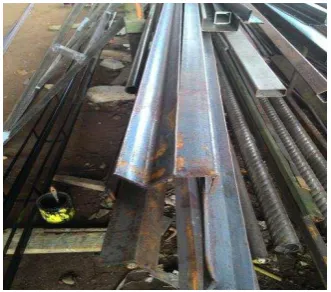Gambar 3.2 Plat Siku 