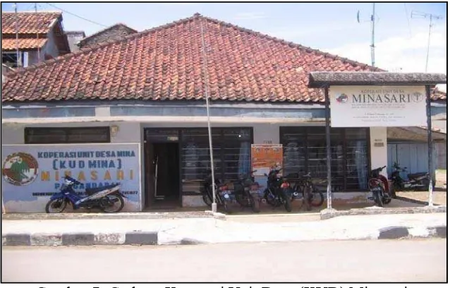 Gambar 7  Gedung Koperasi Unit Desa (KUD) Minasari. 