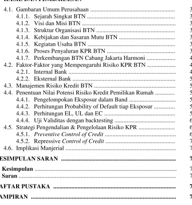 Gambaran Umum Perusahaan ........................................................  4.1.1