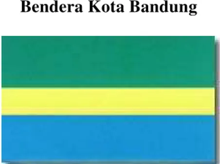 Gambar 3.2  Bendera Kota Bandung 