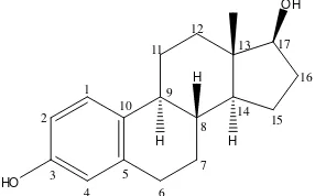 Gambar 2. Senyawa Penuntun Derivat Estrogen