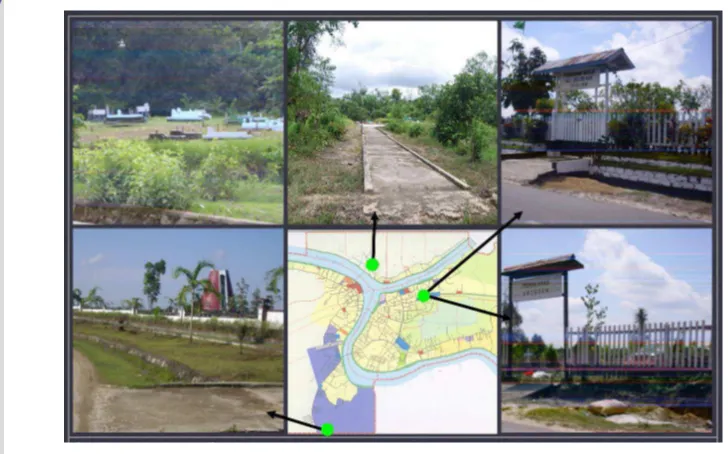 Gambar 9. Kawasan pemakaman umum Kota Sintang 