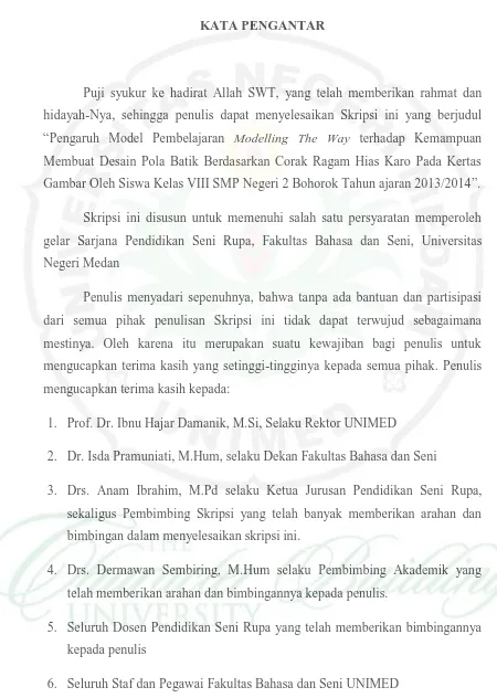 Gambar Oleh Siswa Kelas VIII SMP Negeri 2 Bohorok Tahun ajaran 2013/2014”. 
