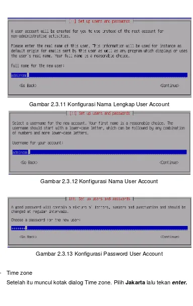 Gambar 2.3.13 Konfigurasi Password User Account 