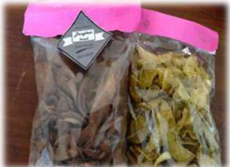 Gambar 2. Keripik Singkong Modern  ala Ciherang 
