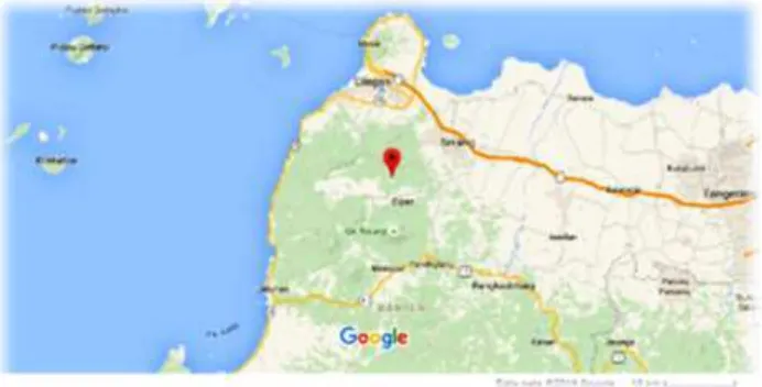 Gambar 5. Peta Ciherang Gunungsari Kabupaten Serang Provinsi Banten 