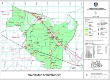 Gambar  2.  Peta Kecamatan Kandanghaur 