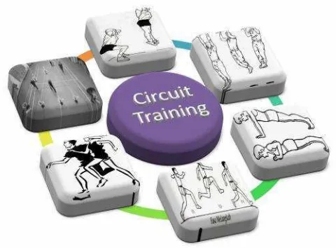Gambar 3: Konsep circuit training adaptasi Soekarman, (1987:70)