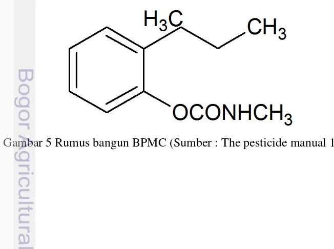Gambar 3 Rumus bangun paraquat (Sumber : The pesticide manual 1997) 