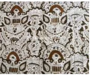 Gambar. 2.2. Batik cap Mega Mendung Cirebon) 