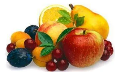 Gambar II.15 Sumber vitamin banyak berasal dari buah-buahan. 