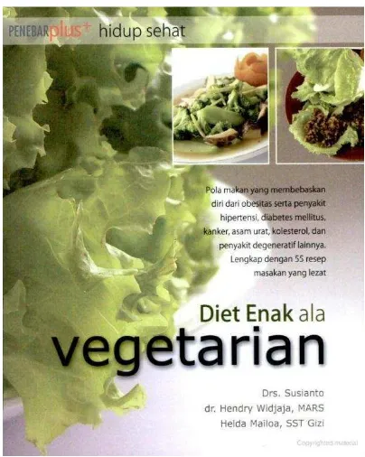 Gambar II.19 Buku Diet Enak ala Vegetarian 