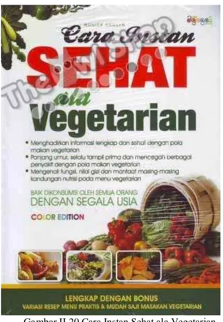 Gambar II.20 Cara Instan Sehat ala Vegetarian 