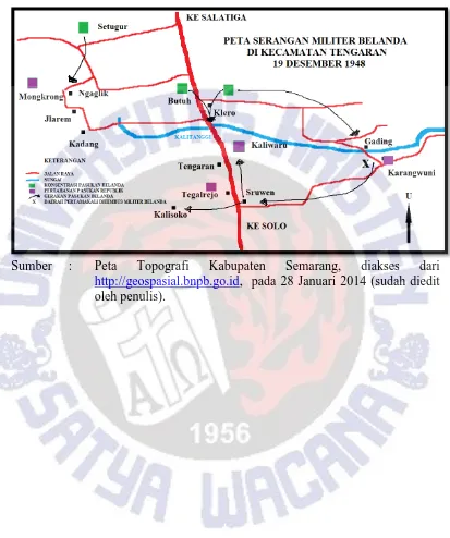 Gambar 3  Sumber     :  Peta Topografi Kabupaten Semarang, diakses dari 