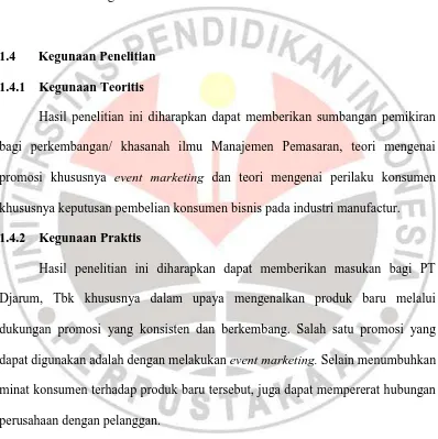 Gambaran keputusan pembelian konsumen bisnis mitra usaha  PT.Djarum 