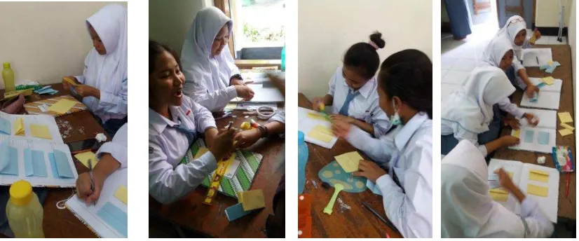 Gambar 4. Suasana komunikasi di kelas X AP 1 