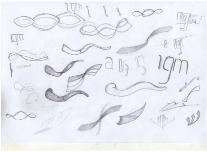 Gambar 3.1 sketsa logo IGM 