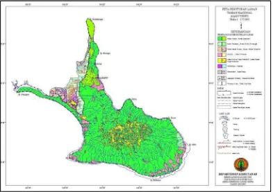 Gambar 4.  Peta Taman Nasional Alas Purwo 