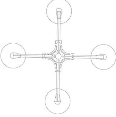 Gambar 4Design Quadcopter