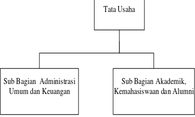  Gambar 3.4 Struktur Organisasi Fakultas Ekonomi dan Bisnis Islam  