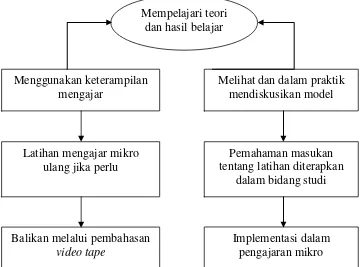 Gambar 1. Siklus Micro Teaching 