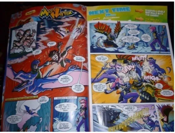 Gambar II.4 Contoh komik kertas tipis 
