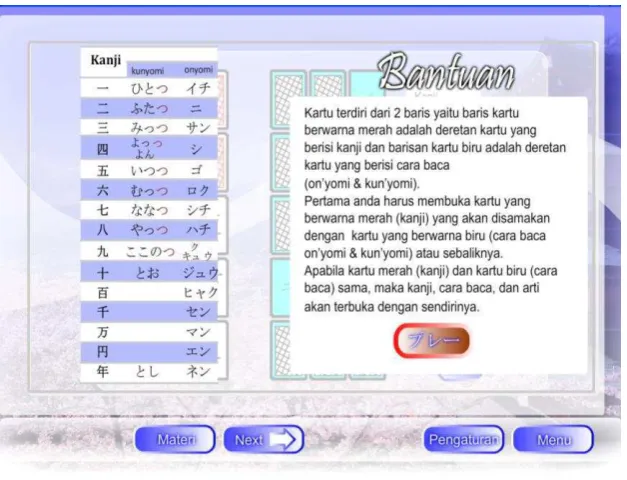 Gambar 4.8 Tampilan bantuan 