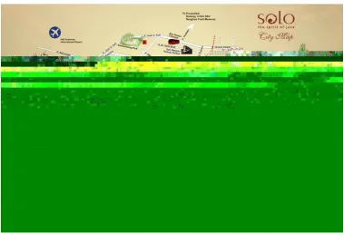 Gambar 1. 1 Turism Map Kota Surakarta 