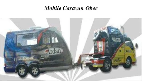 Gambar 4.3 Mobile Caravan Obee 
