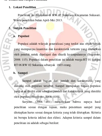 Gambaran Pengetahuan Warga Tentang Hipertensi Di RW 02 Sukarasa Kecamatan Sukasari 