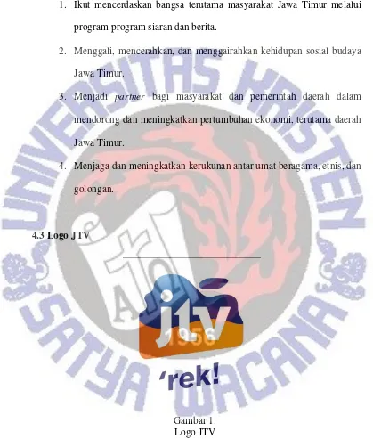 Gambar 1. Logo JTV 