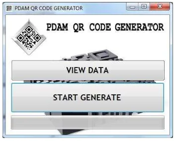 Fig. 12 PDAM QR code desktop application 