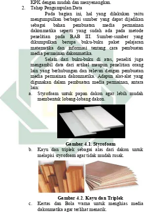 Gambar 4.1. Styrofoam 