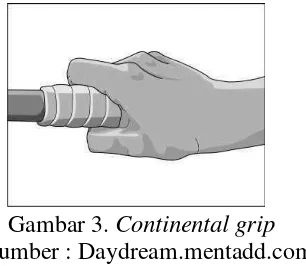 Gambar 3. Continental grip 