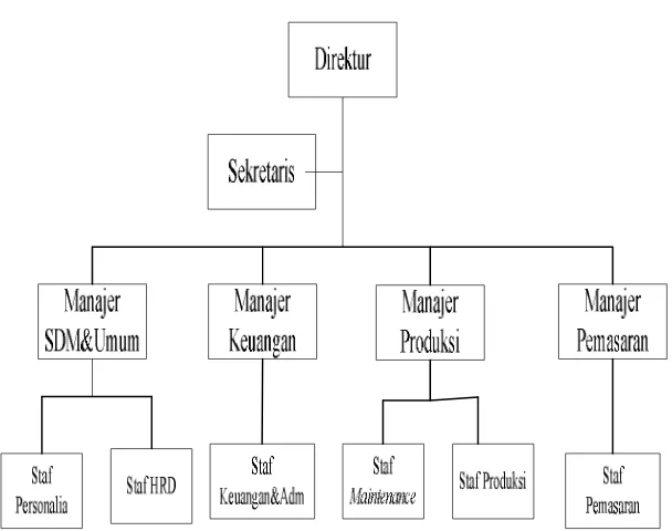 Gambar  4.1. Struktur Organisasi UD. Ali Bakri 