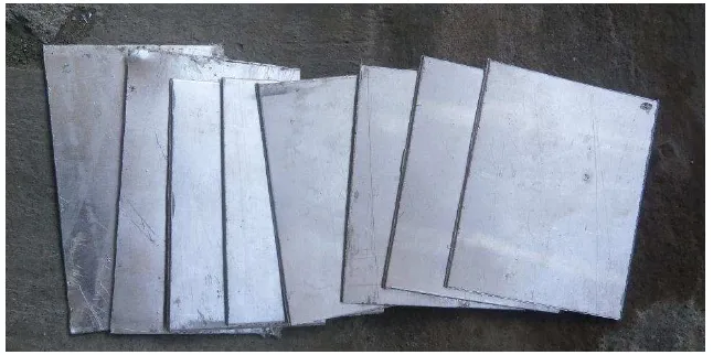 Gambar 3.9. Plat Aluminium 