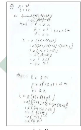  Gambar 4.2 Jawaban tertulis subjek S