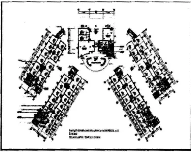 Fig. 4 CAD Drawing of the Faculty Building 