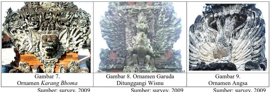 Gambar 8. Ornamen Garuda Ditunggangi Wisnu 
