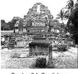 Gambar 2.1. Candi Jago 