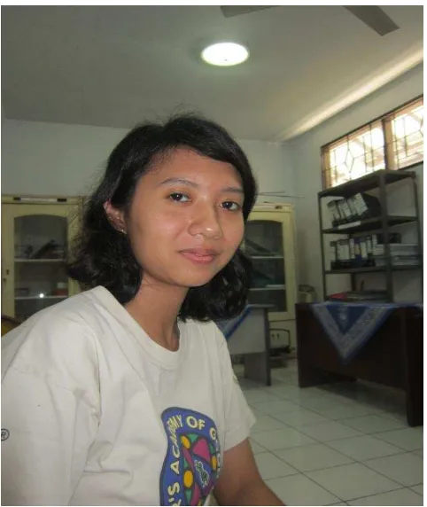 Gambar 19: Narasumber Sudjiwo, pengurus Dharma Wanita Persatuan Kabupaten Semarang bidang pendidikan (Sumber: dok