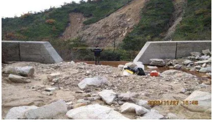 Gambar 5. Check Dam Tertutup 
