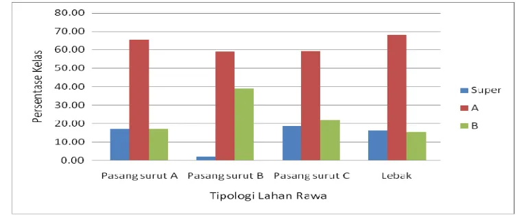 Gambar 3.  Pengkelasan mutu buah jeruk siam Banjar 