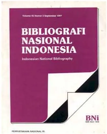 Gambar 2.23 Contoh Bibliografi Nasional Indonesia 
