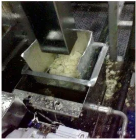 Gambar 21. Hasil gorengan yang terbawa ke saluran penyaring oil separator. 