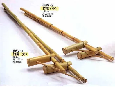 Gambar II.1 Alat permainan egrang bambu 