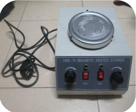 Gambar 3. 10. Magnetic heated stirrer HMS-79 