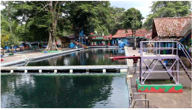Gambar 2.2 Kolam Pemandian Cibulan 